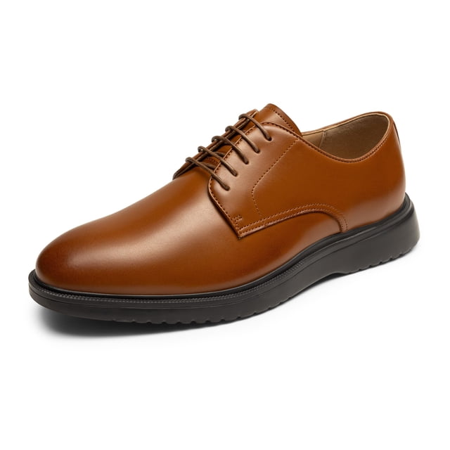 Zapatos Oxford casuales Bruno Marc MaxFlex marrón para hombre talla 10.5