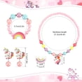 thumbnail image 2 of Hifot Unicorn Jewelry Set for Girls - Includes Purse, Necklace, Bracelet, Ring, Earrings, Hair Clip, 2 of 7