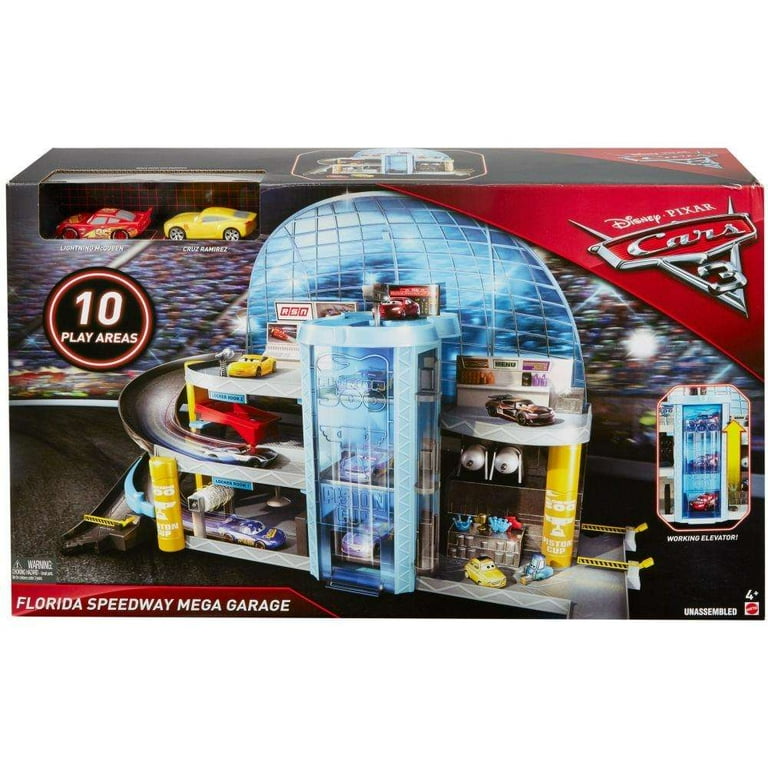 Cars 3 florida store speedway mega garage