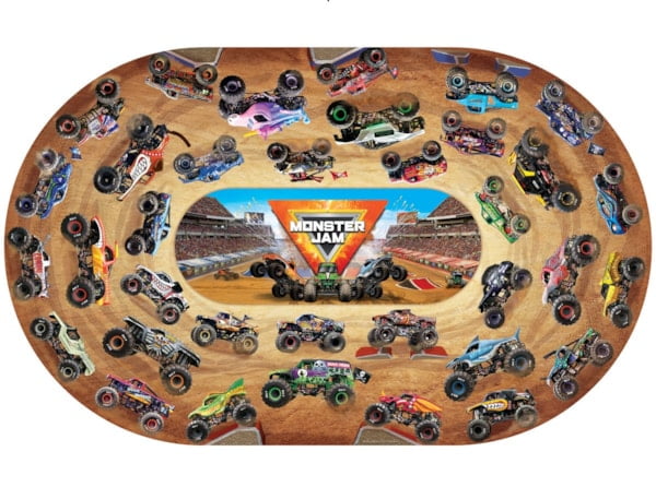 Monster Jam Giant Floor Puzzle 74 PC