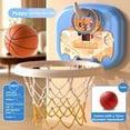 thumbnail image 4 of Basketball Hoop Shooting Game For Children, Indoor Wall Mounted, No Drill, Baby Basketball, 4 of 8