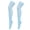 Light blue and, variant on Women Over Knee Long Socks Anime Cosplay Striped Printed Thigh High Stockings