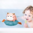 thumbnail image 3 of Toys Little Agua Squirt Fun Funcion Flotante Animal para Piscina - Becerro azul Hugo juguetes de baño, 3 of 9