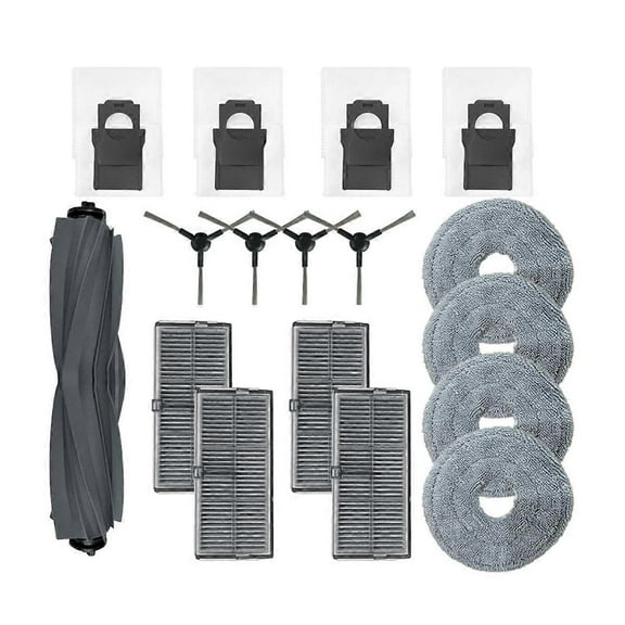 Compatible with L10s Ultra Gen 2 / L30s Ultra Replacement Parts Accessories Main Side Brush Hepa Filter Mop Cloth Dust Bag