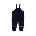 thumbnail image 2 of Toddler Waterproof Rain Bib Pants, Girls Rain Pants Kids Rain Trousers Lightweight Mud Pants Rainwear Navy 120, 2 of 4