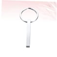 thumbnail image 6 of Pretyzoom 1Pcs Small Keyring Simple Design Stainless Steel Keychain for Everyday Use Men Women, 6 of 8