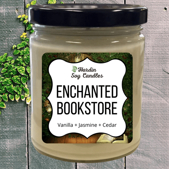Enchanted Bookstore Soy Candle