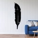 thumbnail image 5 of de decoración de pared con espejo acrílico 3D, calcomanías de material cuero DIY arte autoadhesivo murales para decoraciones para sala de Negro 30x120cm Macarena Espejos Vinilos Decorativos, 5 of 7