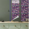 thumbnail image 5 of Ambesonne Floral Peel & Stick Wallpaper for Home, Asian Winter Flowers Pattern, 13"x36", Purple Peach and Teal, 5 of 5