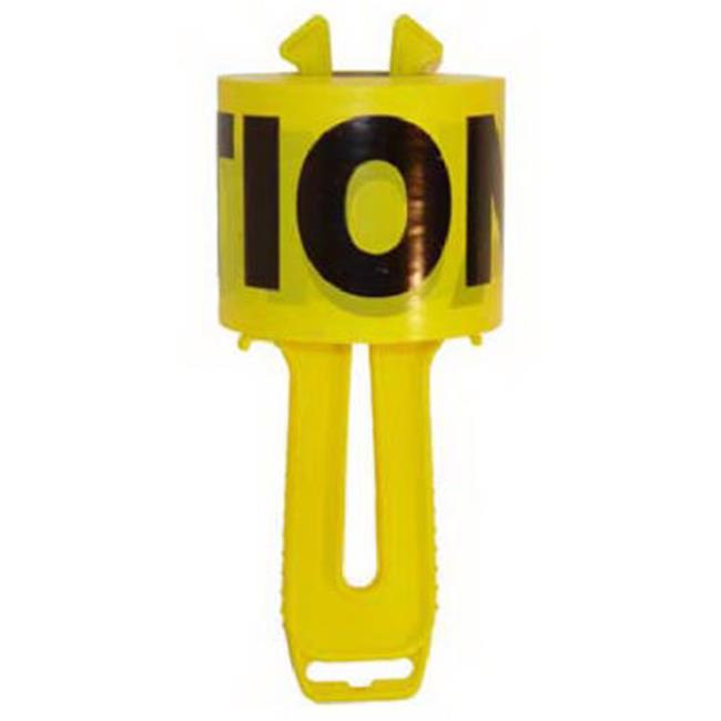 US Tape 42010 Tape Dispenser & Yellow Caution Tape