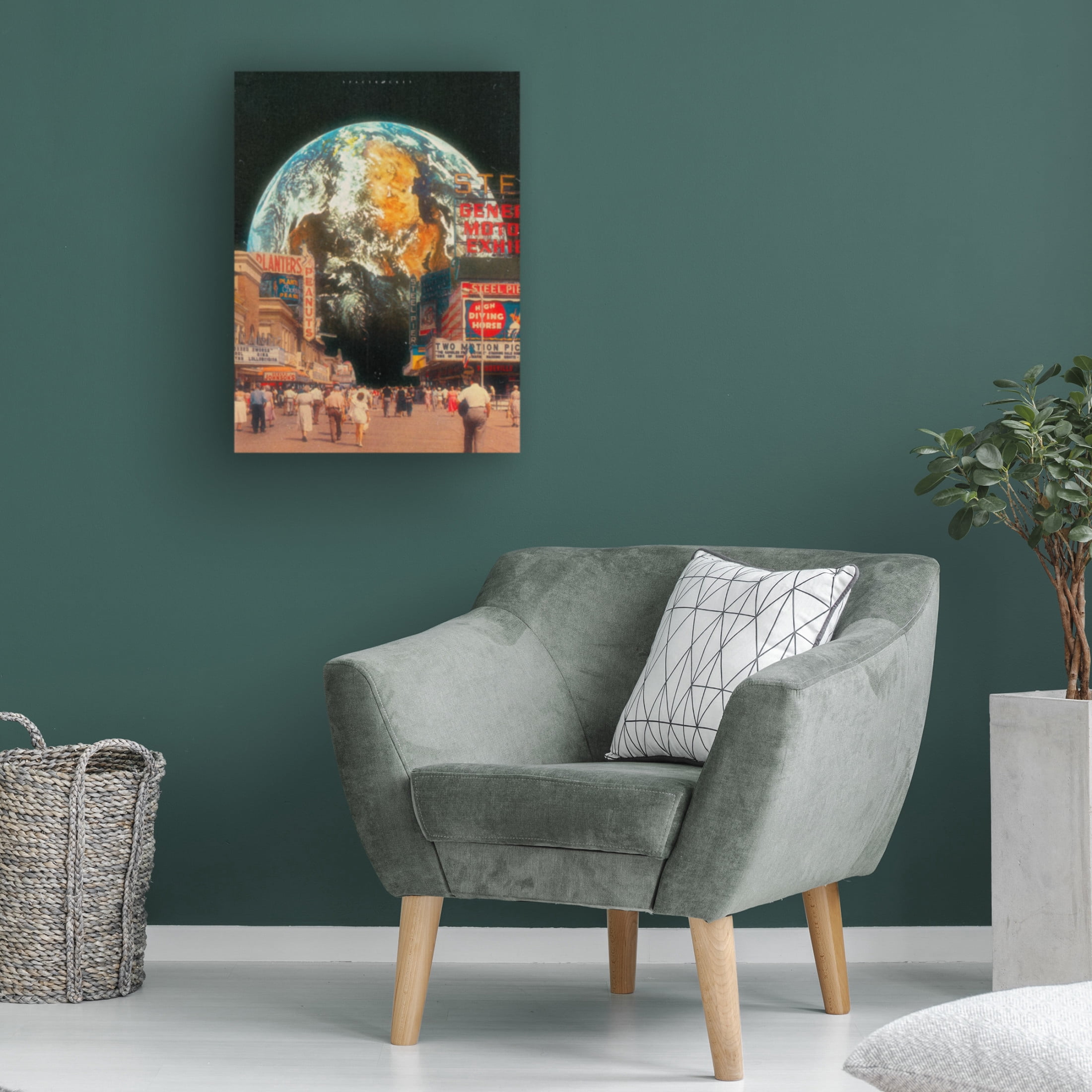 Trademark Fine Art spacerocket art 567 Canvas Wall Art