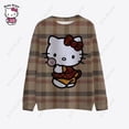 thumbnail image 3 of Sudadera con capucha Kawaii Y2K para Mujer, Jersey Harajuku con estampado de HELLO KITTY, Ropa con capucha, 3 of 4
