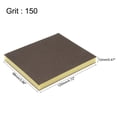 thumbnail image 2 of Medium Grit 150 Grit Sanding Block Pad 4.72" x 3.86" x 0.47" Size Brown Sanding Sponge 4Pack, 2 of 5
