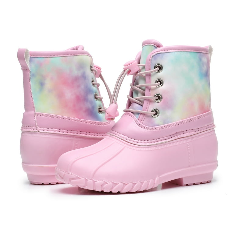 Girls size top 2 duck boots
