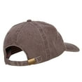 thumbnail image 4 of USA Flag Tennessee Map Embroidered Washed Buckle Cap - Brown OSFM, 4 of 5