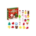 thumbnail image 2 of Christmas Advent Calendar with 24 Mini Toys Figurines, 24-Piece Assorted Holiday Characters, for Student Ages 3+, Countdown Toys Set, 2 of 5
