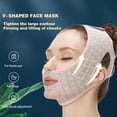 thumbnail image 7 of Face Slimming Bandage V-Shape Chin Lift Mask Strap, Reusable V-Line Face Shaper & Neck Tightening Belt for Anti-Wrinkle & Facial Contouring, 7 of 7