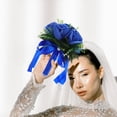 thumbnail image 4 of Raindrops Bridesmaids Silk Handheld Flower Bouquet for Weddings, Parties, Stage , and Special Event Decorations, 4 of 8