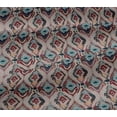 thumbnail image 5 of oneOone Cotton Jersey Maroon Fabric Tessellation Sewing Craft Projects Fabric Prints By Yard 58 Inch Wide, 5 of 6