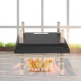 thumbnail image 2 of tredstone Electric Warmer Chick Cage Heater Poultry Stay Warm Brooder Heating Plate Balck 25x25cm, 2 of 9