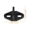 thumbnail image 3 of TAILTOSS 2Sets Barn Door Floor Guides Black Durable Sliding Door Stopper Prevent Swinging, 3 of 10
