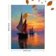thumbnail image 3 of Qisvanset Farmhouse Swimming Cow Canvas Print 12x16 Inch Bar Bedroom Decor, 3 of 8