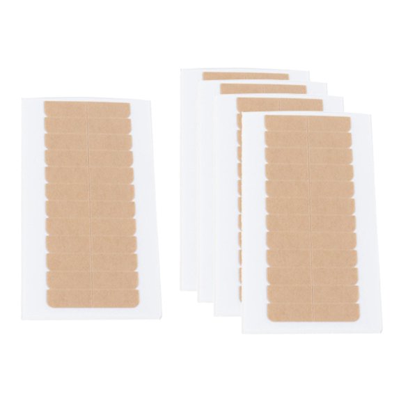 60Pcs Double Sided Hair Bun extension Tape Hold Seamless Refill Tabs Replacement