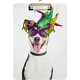 thumbnail image 2 of FMSHPON Dog Jester Hat Clipboard Hardboard Wood Nursing Clip Board and Pull for Standard A4 Letter 13x9 inches, 2 of 8