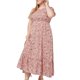 thumbnail image 3 of Vestido Corto de Verano con Cuello en V Perla Sobredimensionada Bordada, Dama de Honor Casual Y Vestido de Verano de las Mujeres, 3 of 6