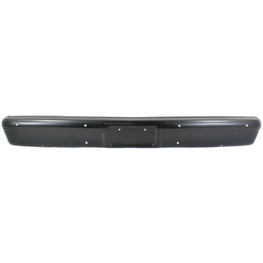 Bumper Compatible with GMC C/K FULL SIZE P/U 1973-1996/SUBURBAN 1981-1991 Black