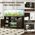 thumbnail image 6 of Pipleo 55 - 75 Gallon Fish Tank Stand with Power Outlets, Heavy Duty Wooden Aquarium Stand with Storage Cabinet, 1200lbs Capacity, 6 of 8