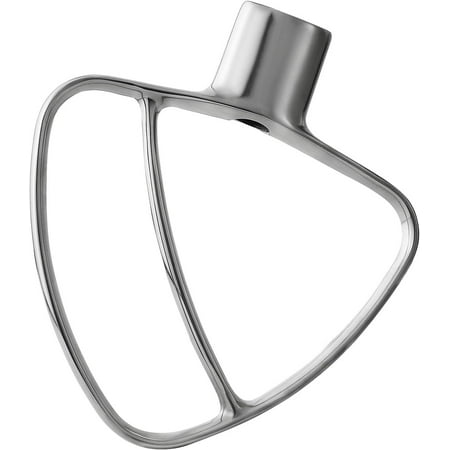 ABCISI Stainless Steel Flat Beater for KitchenAid 4.5-5 Quart Tilt-Head Stand Mixers, 5 QT Mixer Paddles Stainless Steel Non Coated, Mixer Beater Attachment Dishwasher Safe