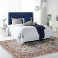 thumbnail image 3 of Safavieh Heirloom Alice Oriental Polyester Area Rug, Ivory Gray/Rust, 5'3" x 7'6", 3 of 12