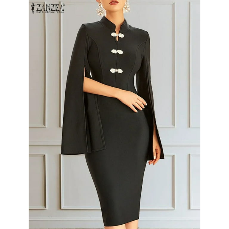 スーツ・フォーマル・ドレス L'or Cape collar Dress Womens Fur Collar Cape Long Thicken Wedding Dress Embroider
