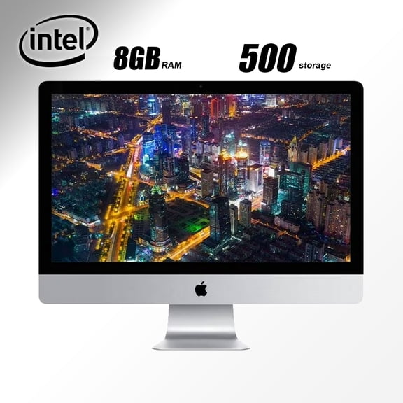 Restored Apple iMac 21.5-Inch (Mid 2014) All-In-One Desktop/MF883LL/A, 1.4GHz/Intel Core i5, 8GB RAM, Mac OS, 500GB HDD, Silver (Refurbished)