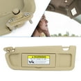 thumbnail image 6 of ECCPP 83280-SNA-A01ZB Tan Beige Sun Visor Left Driver Side fit for 2006-2010 For Honda Civic Automobile Windshield Visor without Sunroof, 6 of 7