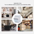 thumbnail image 4 of Dual Power Transfer Switch, Manual Conversion Switch PC Flame Retardant Shell Short Circuit Guard 63A 400V  for RV Home, 4 of 7