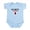 Sky Blue, variant on CafePress - In My Blood (Kenpo) Infant Bodysuit - Baby Light Bodysuit, Size Newborn - 24 Months