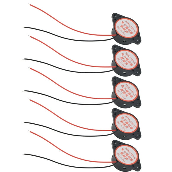 Electric Buzzer Alarm,5Pcs Buzzer Alarm Electric Buzzer Alarm Set Buzzer Alarm Solid Performance