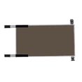 thumbnail image 1 of TISHITA Rallonge de Siège d'Avion pour Tout-Petit Coussin de Siège Pliable Repose-Jambes Compact Ajustable Brun, 1 of 8