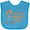 Turquoise, variant on Inktastic Limb Loss Awareness Prosthetic Leg and Arm Orange Ribbon Boys or Girls Baby Bib
