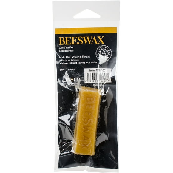 Lineco 9871001 1 oz Bees Wax Block