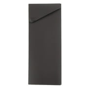 JAM Slide Pencil Case, 7.75x2.75x1.1, Black, 1/Pack, Button Snap