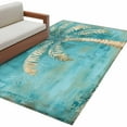 thumbnail image 2 of 3'x5' Area Rugs, Green Tree Coastal Beach Indoor Outdoor Area Rug for Living Room Bedroom, Vintage Tropical Plant Washable Bathroom Rugs Kitchen Floor Carpet Mats Home Decor Aesthetic, 2 of 8