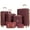 Red-Brown, variant on Travelhouse 6 Piece Hardshell Luggage Set Hardside Lightweight Suitcase with TSA Lock Spinner Wheels.(Black)