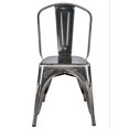 thumbnail image 3 of Polished Gunmetal with High Gloss Tolix Chair, 5 Chair Bundle by Chivari, 3 of 13