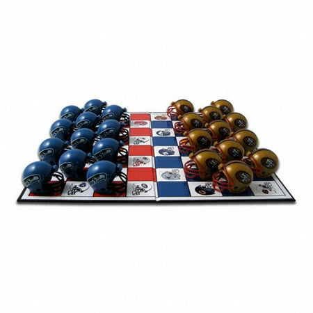 Seattle Seahawks Official NFL Checker Set by Rico Industries