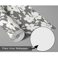 thumbnail image 6 of S4Sassy Peel & Stick Vinyl Wallpaper, Chic Floral Print Wallpaper Contact Paper Waterproof- Grey, 25"x240", Finish, Removable Wall Covering for Home Decor in Bedrooms, Renter Spaces, Cabinets, 6 of 9