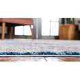 thumbnail image 5 of Unique Loom Brighton Collection Area Rug - Dumbo (8' Square Blue/Beige), 5 of 7