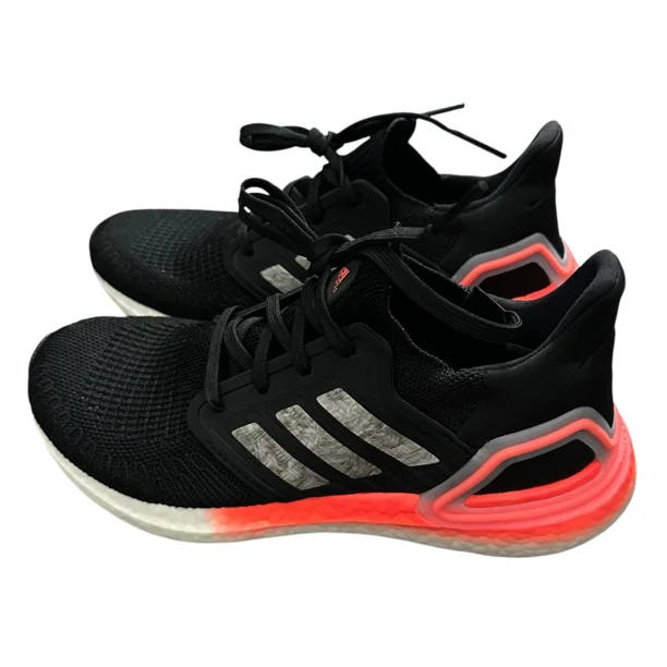 Adi - das UltraBoost 20 Signal Coral Running Knit Shoes EG0756 Men's Size 7.5